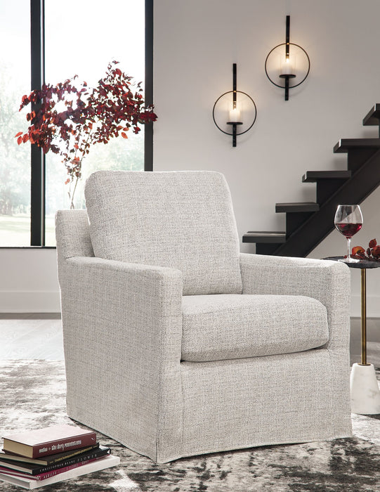 Nenana Next-Gen Nuvella Swivel Glider Accent Chair image