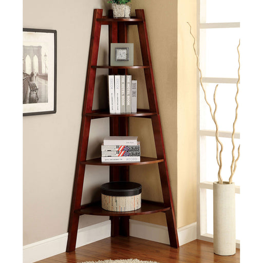 Lyss Cherry Ladder Shelf image