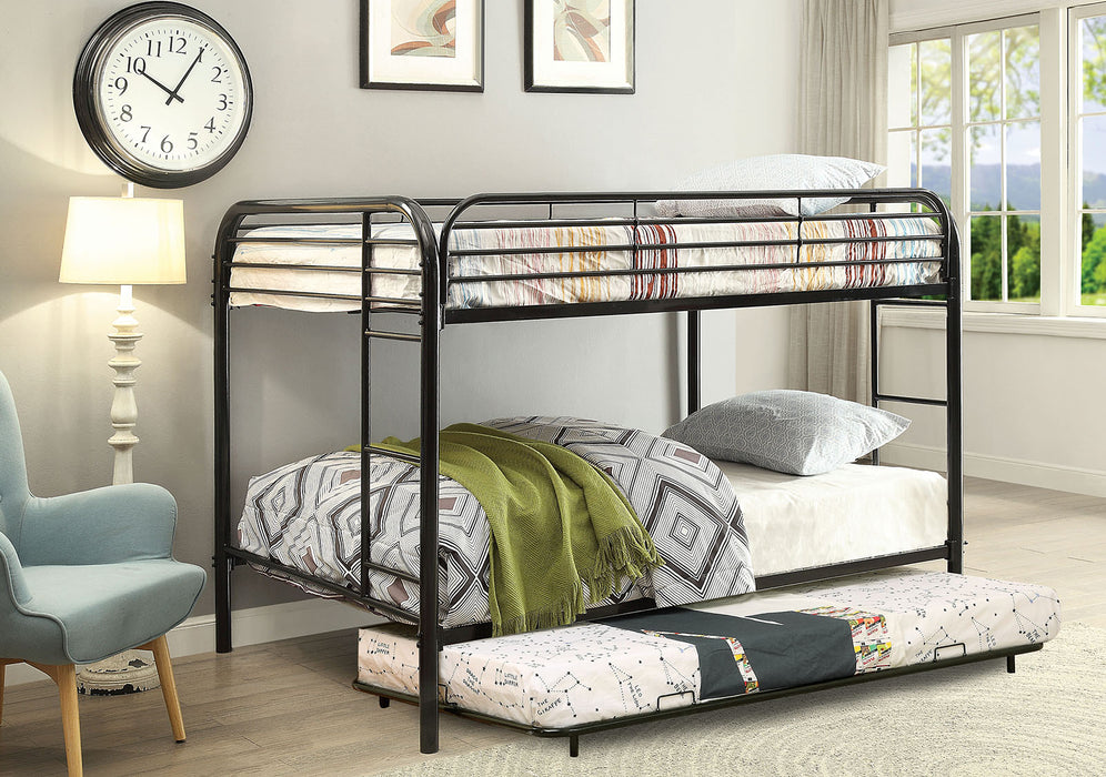 Opal Black Full/Full Bunk Bed image