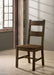 Kristen Rustic Oak Side Chair (2/CTN) image