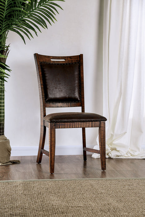 Wichita Light Walnut Side Chair (2/CTN) image