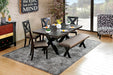 XANTHE Black Dining Table image