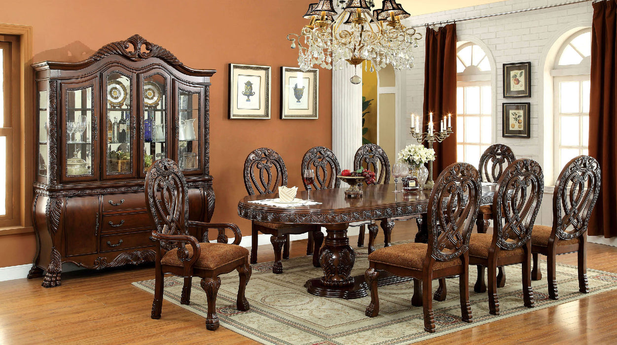 WYNDMERE Cherry 7 Pc. Dining Table Set (2AC+4SC) image