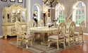 WYNDMERE Vintage White 9 Pc. Dining Table Set (2AC+6SC) image