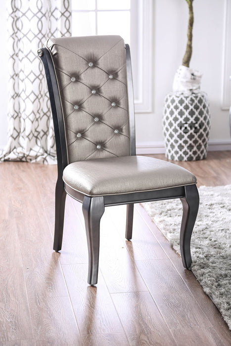 Amina Gray Side Chair (2/CTN) image