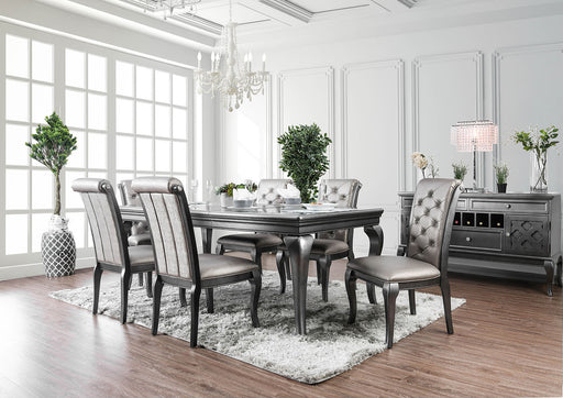 Amina Gray 9 Pc. Dining Table Set image