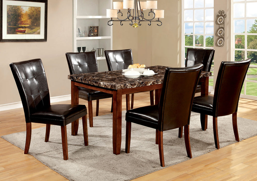 ELMORE Antique Oak 7 Pc. Dining Table Set image