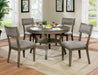 Leeds Gray Round Dining Table image