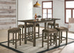 GUMBORO 7 Pc. Counter Ht. Table Set image