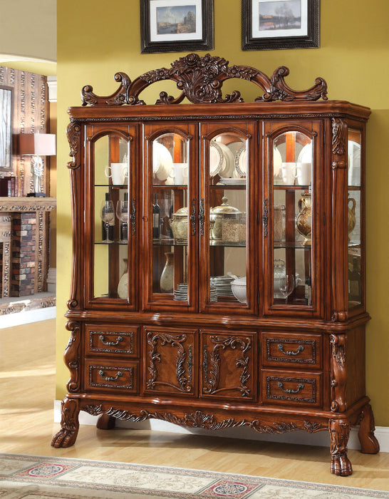 Medieve Antique Oak Hutch & Buffet image