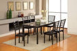 COLMAN Black 60" Dining Table image