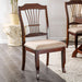 Jordyn Brown Cherry/Beige Side Chair (2/CTN) image