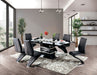 Midvale Black/Chrome Dining Table image