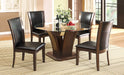 Manhattan I Brown Cherry Round Dining Table image