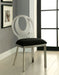 ORLA Silver/Black Side Chair (2/CTN) image