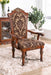 Lucie Brown Cherry Arm Chair (2/CTN) image