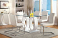 LODIA I White Dining Table image