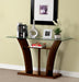 MANHATTAN IV Dark Cherry Sofa Table, Brown Cherry image