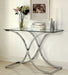 LUXA Chrome Sofa Table image