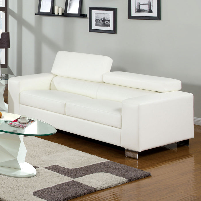 Makri White Sofa, White image