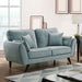 Phillipa Light Teal Love Seat image