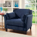 YSABEL Navy Chair, Navy (K/D) image