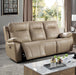 GASPE Power Sofa, Light Brown image