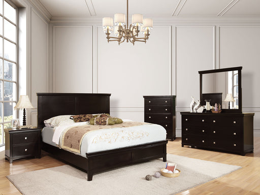 Spruce Espresso 5 Pc. Queen Bedroom Set w/ 2NS image