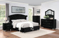 ZOHAR Cal.King Bed, Black image