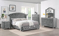 ZOHAR E.King Bed, Gray image