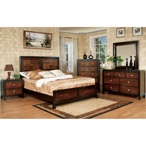 Patra Acacia/Walnut 4 Pc. Queen Bedroom Set image