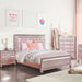 Ariston Rose Pink Full Bed image