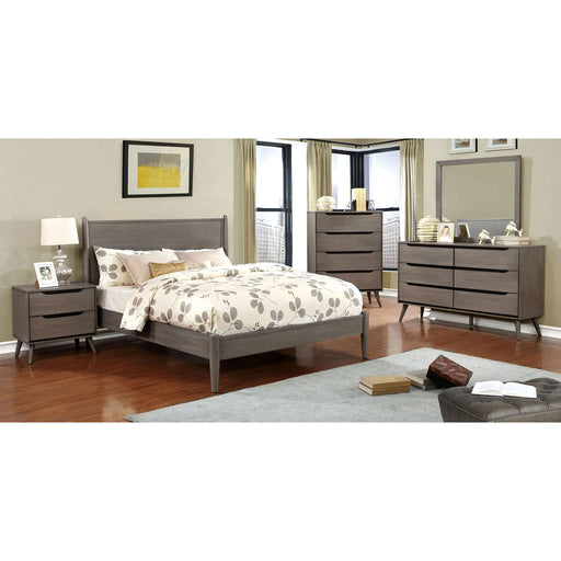 LENNART II Gray 4 Pc. Full Bedroom Set image