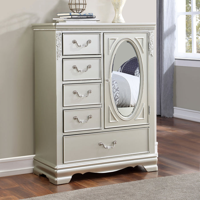 ALECIA Armoire, Silver image