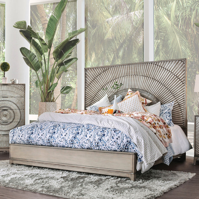 Kamalah Antique Gray E.King Bed image