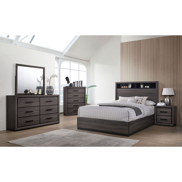 Conwy Gray 5 Pc. Queen Bedroom Set w/ 2NS image