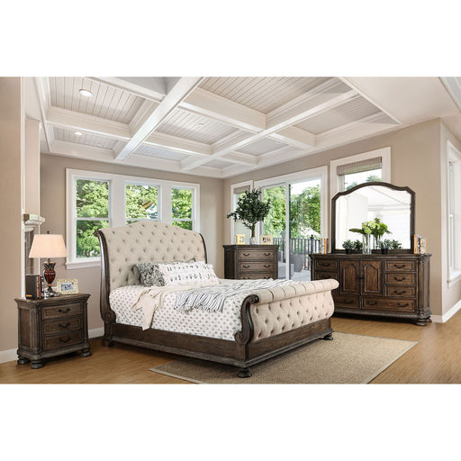 LYSANDRA Rustic Natural Tone 4 Pc. Queen Bedroom Set image