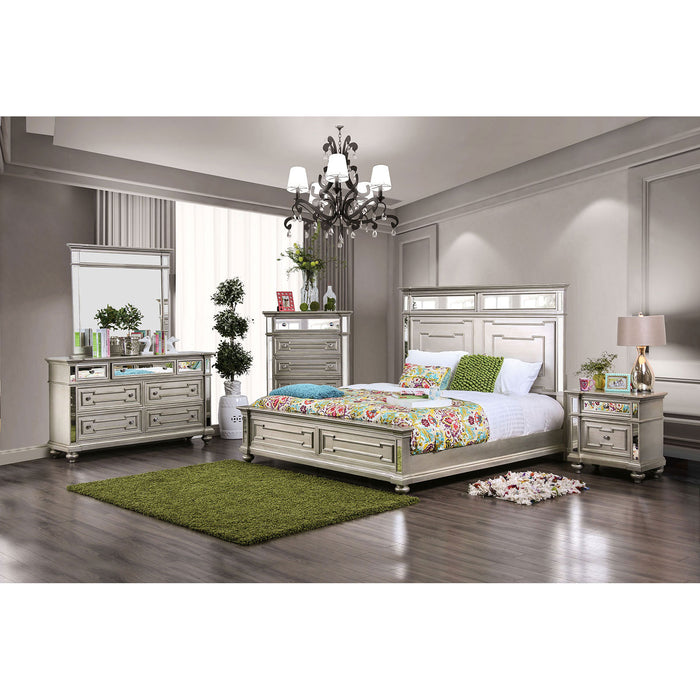 Salamanca Silver 4 Pc. Queen Bedroom Set image