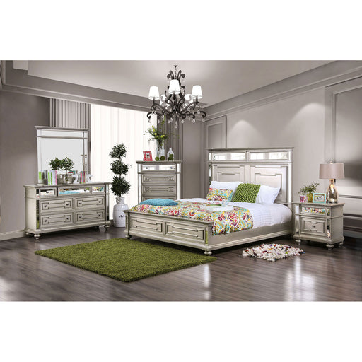 Salamanca Silver 5 Pc. Queen Bedroom Set w/ Chest image