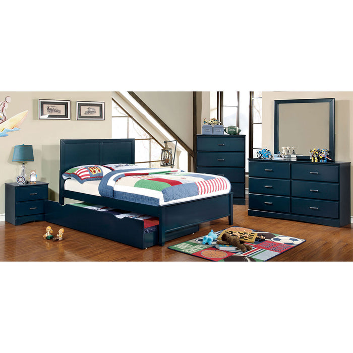 PRISMO Blue 4 Pc. Full Bedroom Set image