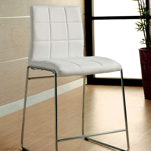 Kona II White Counter Ht. Chair image