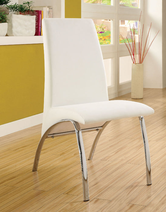 Glenview White Side Chair image