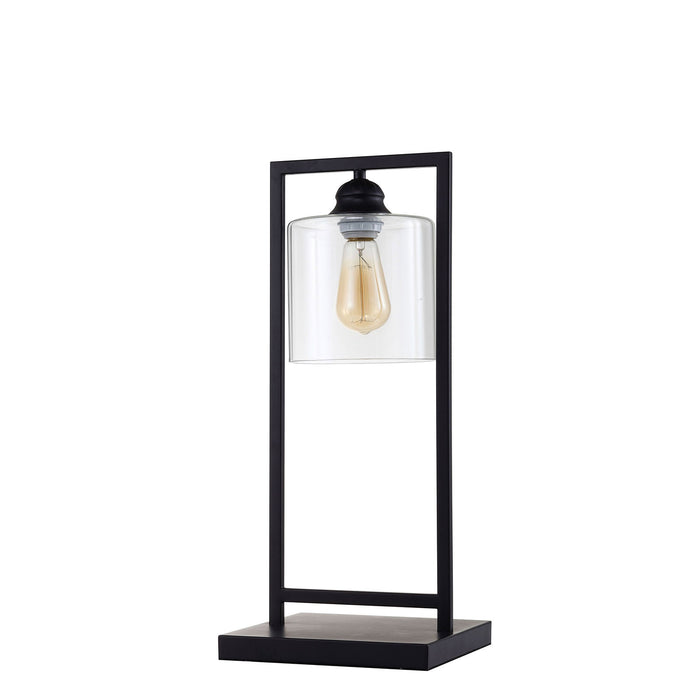 Zoe Black 6"H Table Lamp image