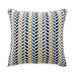 DROPP 18" X 18" Pillow, Blue & Yellow (2/CTN) image