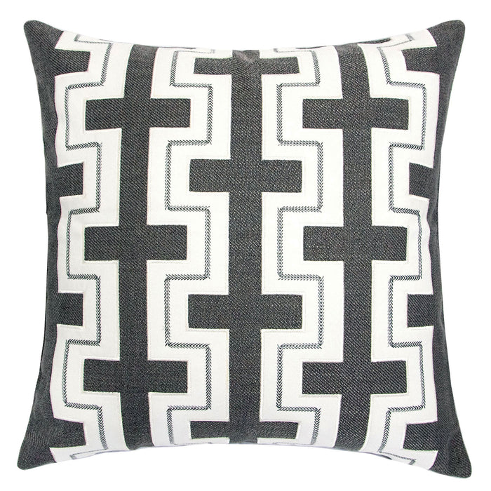 Kari Gray 20" X 20" Pillow, Gray image