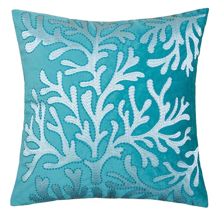 June Teal 20" X 20" Pillow, Teal image